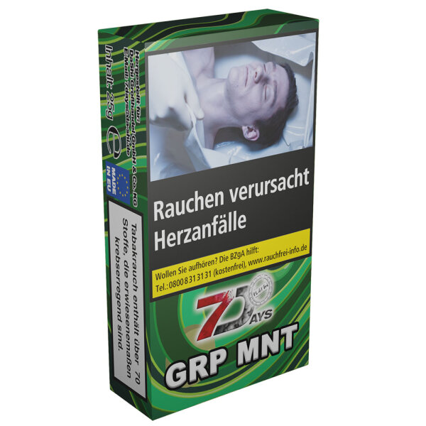 7 Days Platin Tabak 25g - GRP MNT