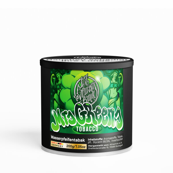 187 Tobacco 200g - Mrs. Green