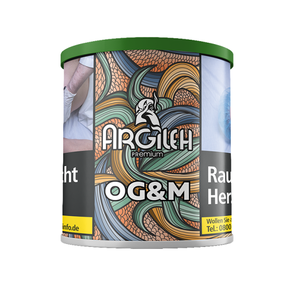 Argileh Shisha Tabak 200g - Orng MNT