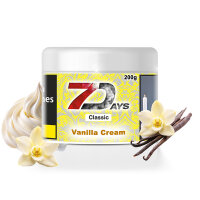 7 Days Classic Shisha Tabak 200g - Vanilla Cream