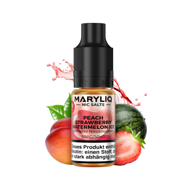 Lost Mary Maryliq Liquid 20 mg/ml - Peach Strawberry Watermelone Ice