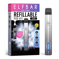 Elf Bar ELFA Turbo Pod Kit Akku 550mAh - Aurora Black