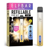 Elf Bar ELFA Turbo Pod Kit Akku 550mAh - Aurora Gold