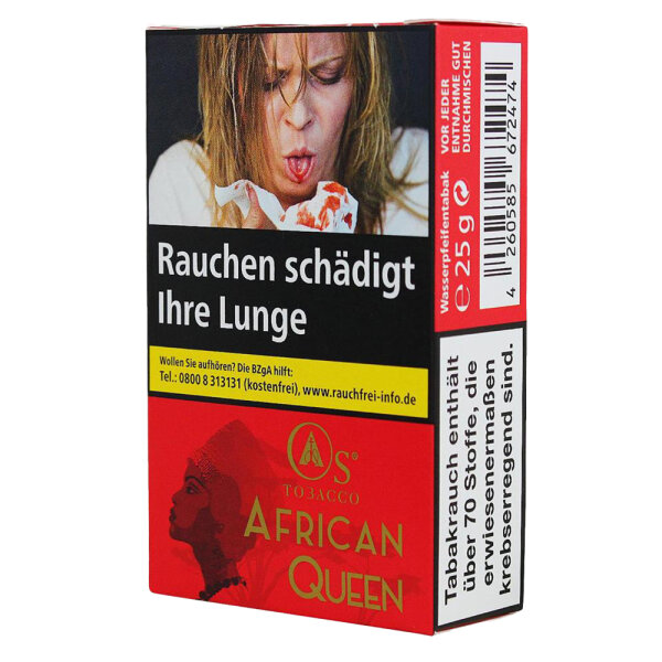 O`s Tobacco Red 25g - African Queen