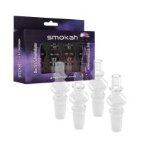 Smokah - 18/8 Schliff Adapter Glas Clear