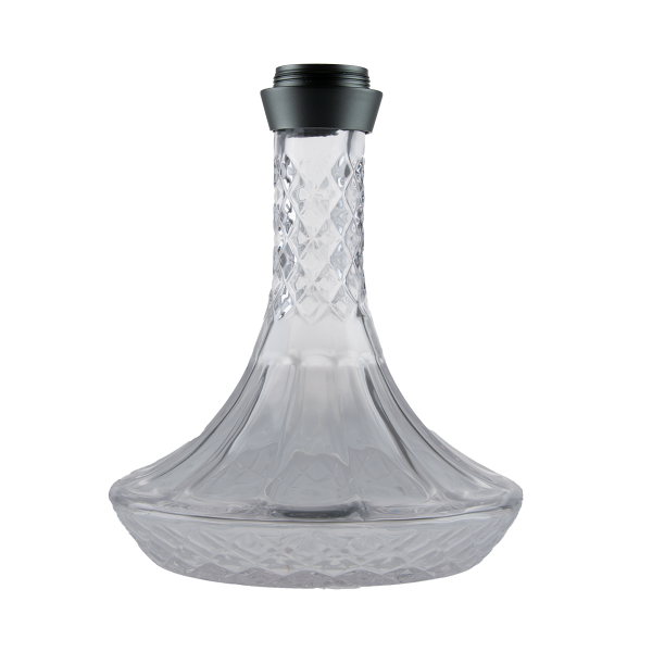 Jookah Ersatzglas ALK002-A mit Gewinde Klein Grau