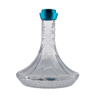 Jookah Ersatzglas ALK002-A mit Gewinde Klein Sky Blue