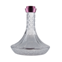 Jookah Ersatzglas ALK002-A mit Gewinde Klein Pink
