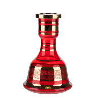 Jookah Tradi Ersatzglas Klein - 530-06 Gold/Red