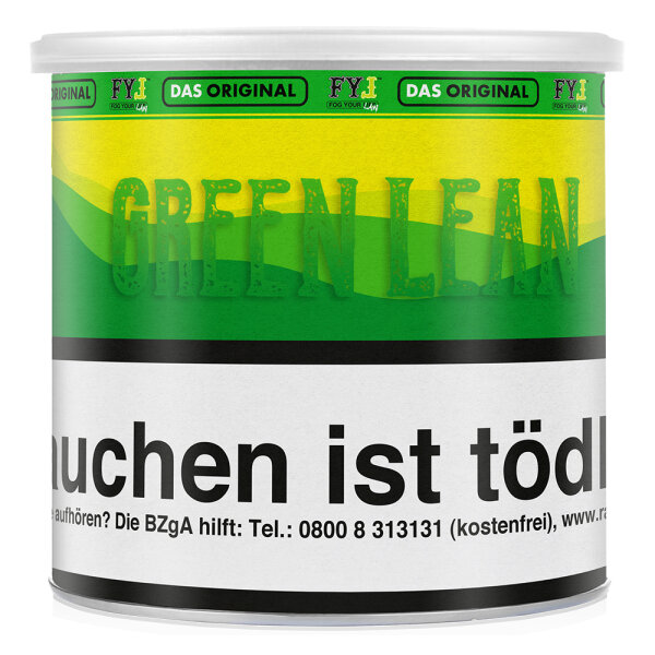 Fog Your Law Pfeifentabak 70g - Dry Base Green Lean