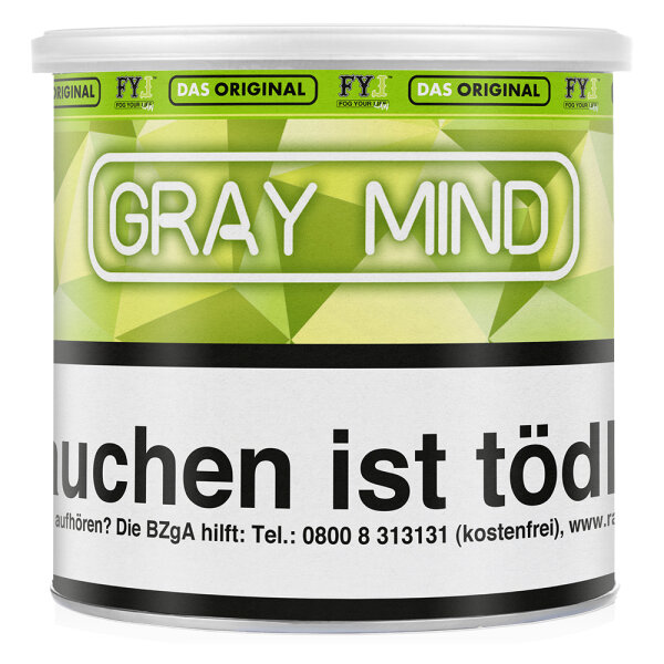 Fog Your Law Pfeifentabak 70g - Dry Base Gray Mind