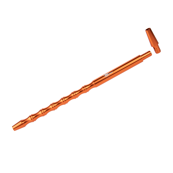 Jookah - Alu Mundstück H031 35cm Orange inkl. Endstück