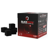 Blackcoco‘s 1KG - Kokosnuss Naturkohle Cubes26...