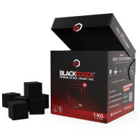 Blackcoco‘s 1KG - Kokosnuss Naturkohle Cubes26 Masterbox