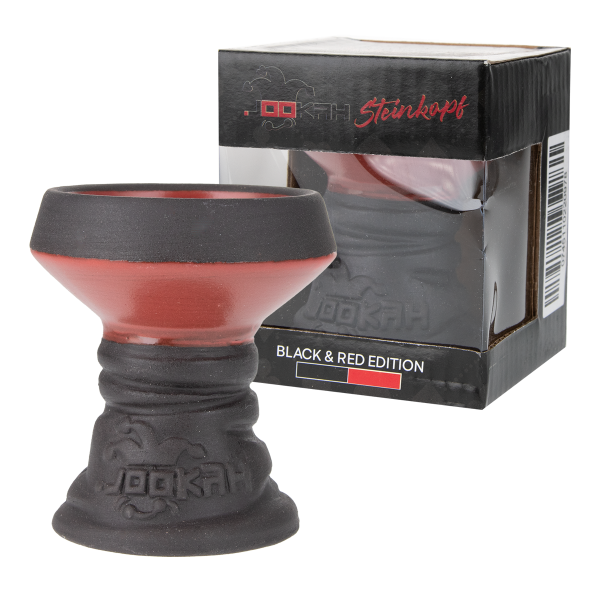 Jookah - Steinkopf Black/Red Edition