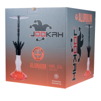 Jookah Aluriium NR. 04 Big Size - Black/Red