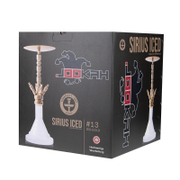 Jookah Edelstahl Shisha - Sirius Iced #13 Big Gold