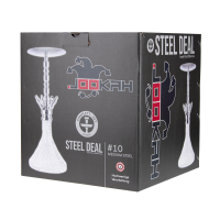 Jookah Edelstahl Shisha - Steel Deal #10 Medium Steel