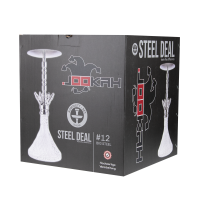 Jookah Edelstahl Shisha - Steel Deal #12 Big Steel