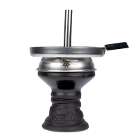 Jookah Edelstahl Shisha - Royal Flush - Steel/Türkis